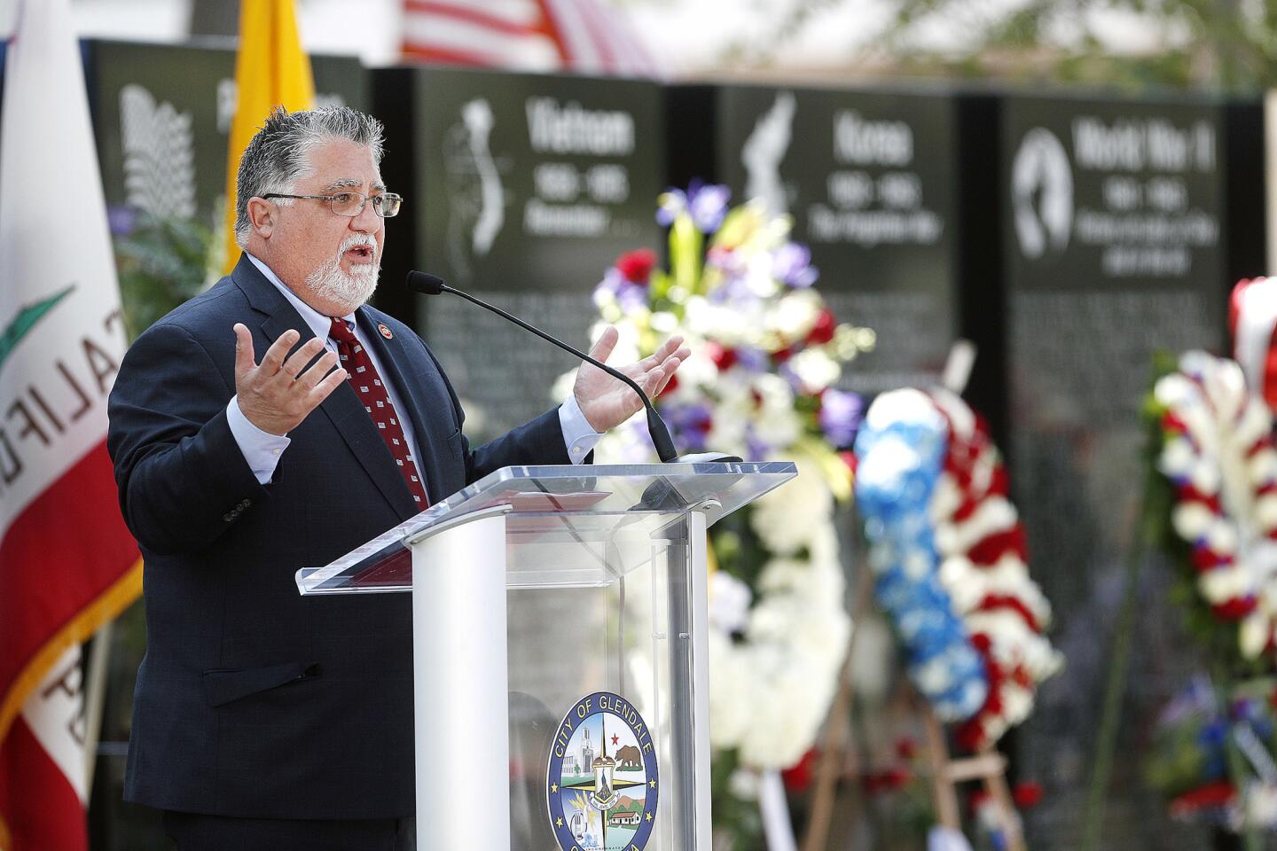 Photo Gallery: Memorial Day ceremony at Veterans Memorial in Glendale