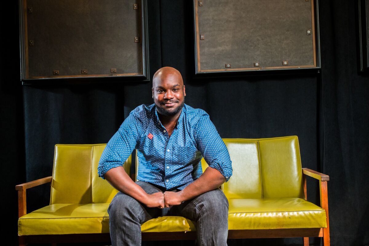 Playwright Ike Holter.