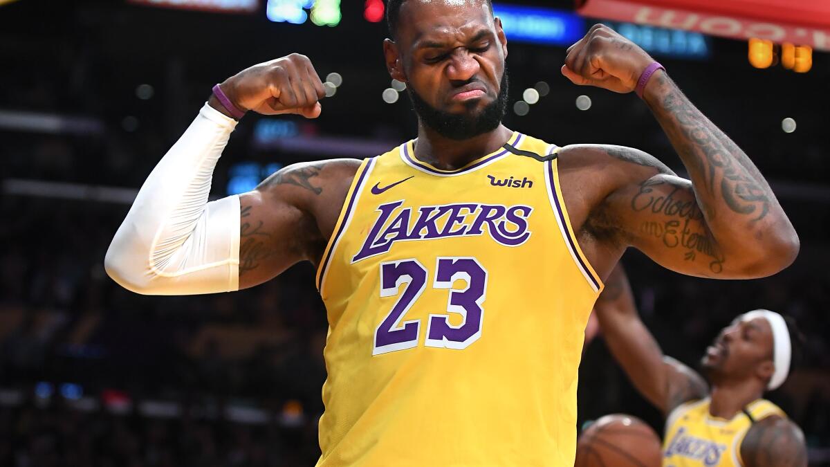 Lakers' LeBron James gets ESPYs nod for breaking NBA record - Los