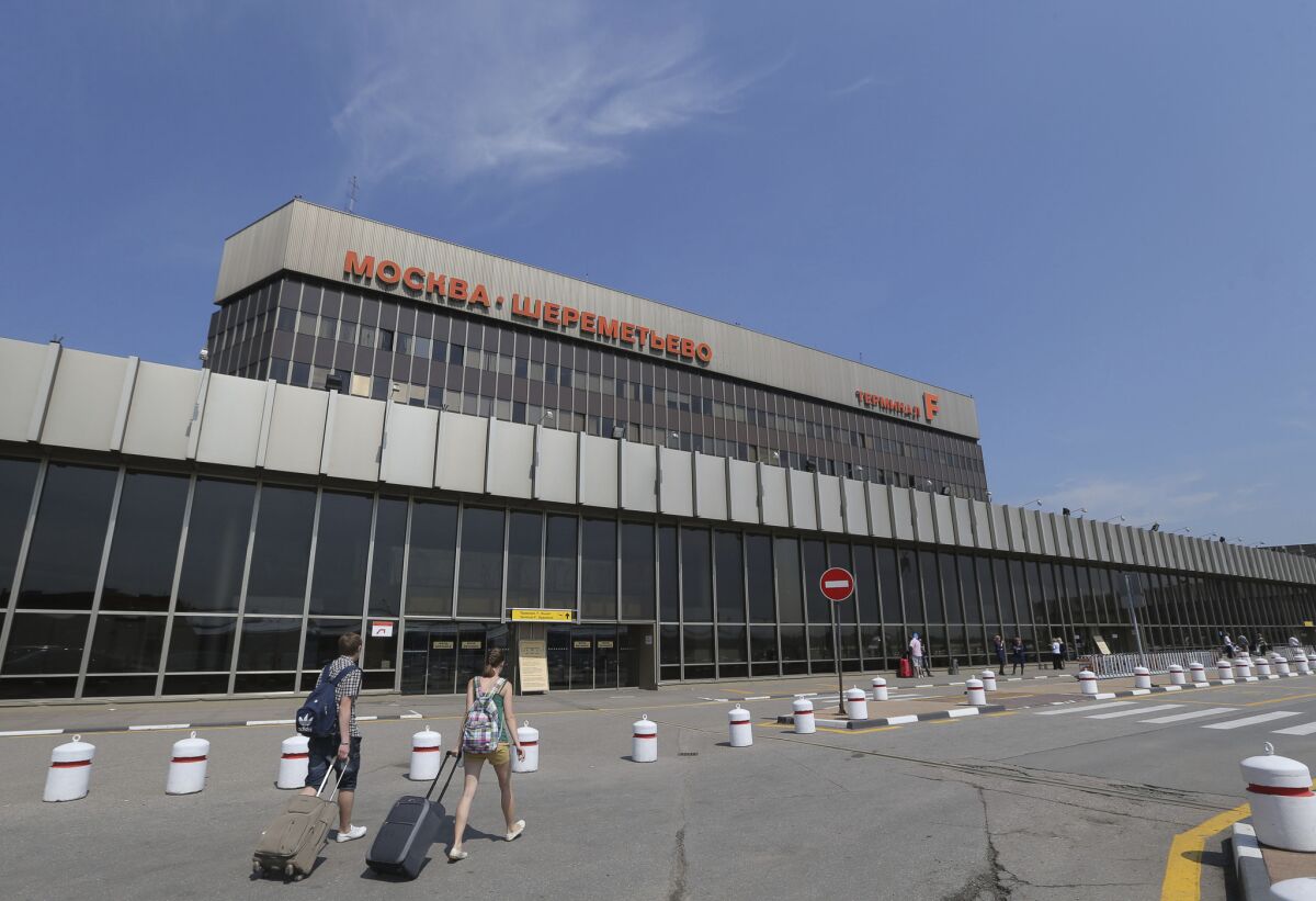Moscow's Sheremetyevo airport, where NSA leaker Edward Snowden is believed to be holed up.