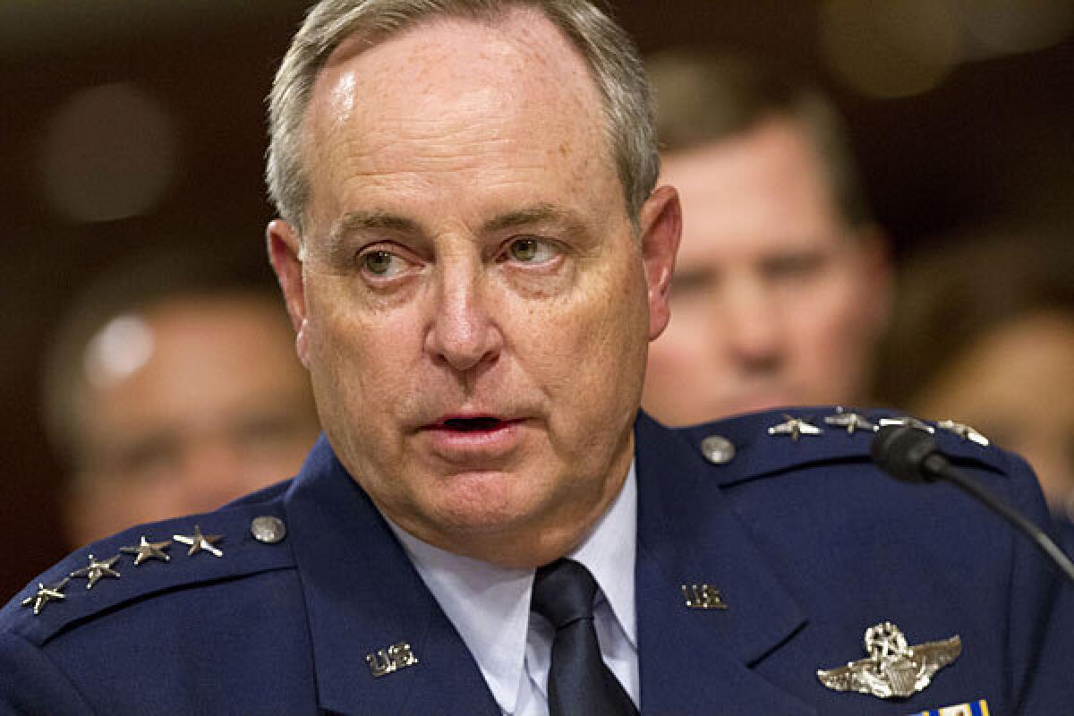 The cheating was discovered during an investigation of two officers suspected of drug possession, said Gen. Mark A. Welsh III, the Air Force chief of staff.