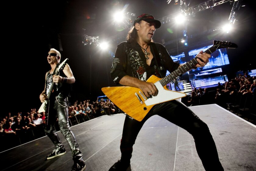 The Scorpions to rock out one last time - The San Diego Union-Tribune