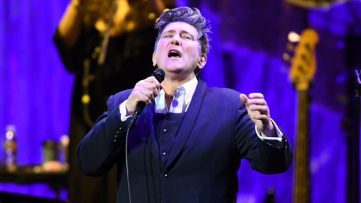 K.D. Lang performs Monday night at the Theatre at Ace Hotel.