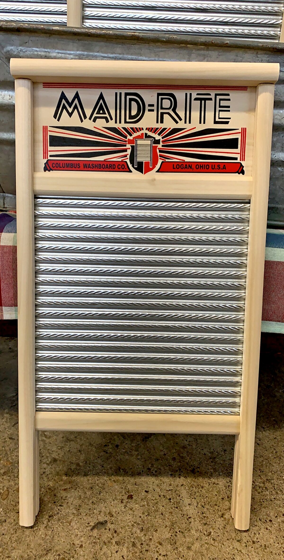 A washboard