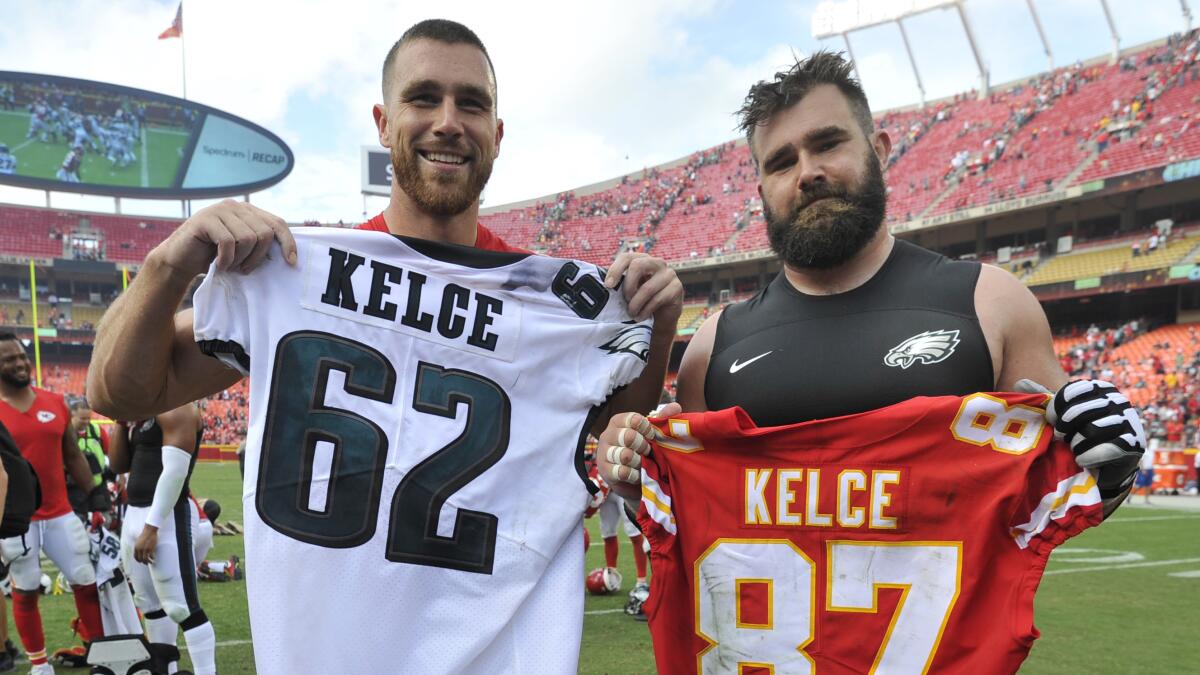Travis Kelce's Cute Moments With Brother Jason Kelce's Daughters