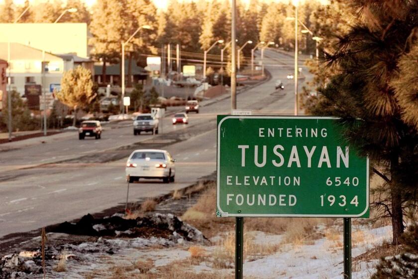 The National Park Service says a proposed development near the Grand Canyon in Tusayan, Ariz., would have "untold impact" on parklands.