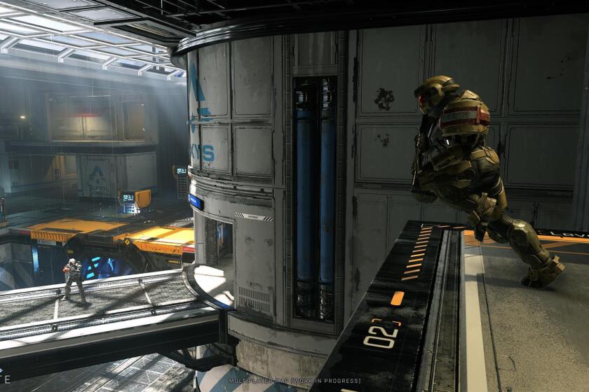 Fotografía cedida por Xbox que muestra un fotograma del juego "Halo Infinite", uno de los videojuegos que presentó este domingo Xbox en la E3.