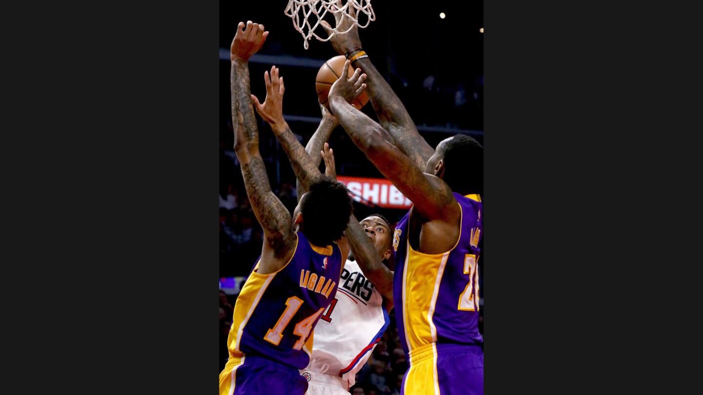 Brandon Ingram, Tarik Black, Jamal Crawford