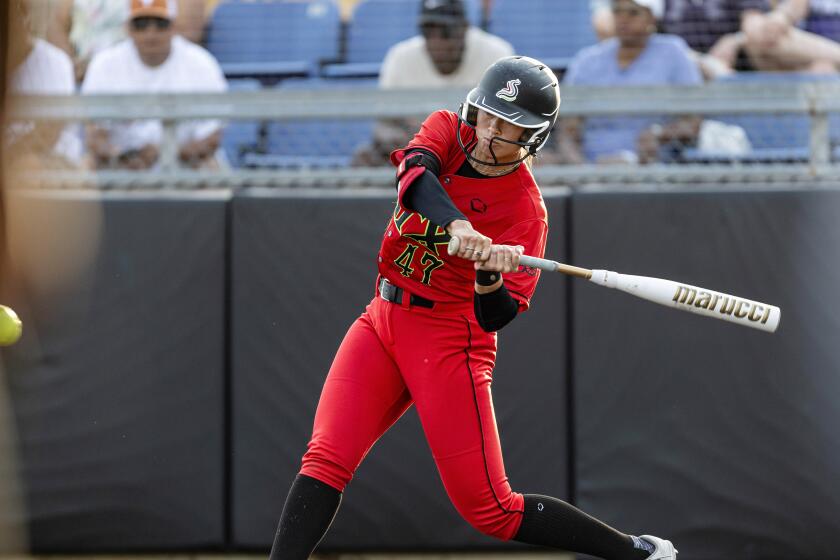 Poway resident Morgan Howe is the Women’s Professional Fastpitch league’s 2023 Offensive Player of the Year.