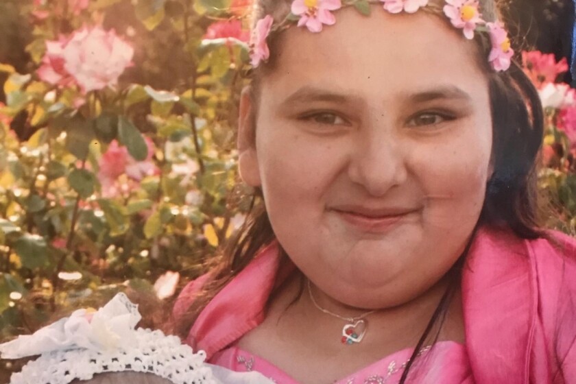 Keyla Salazar, 13, was remembered Tuesday night for her kindness and friendly nature. She was killed Sunday in the Gilroy Garlic Festival shooting.