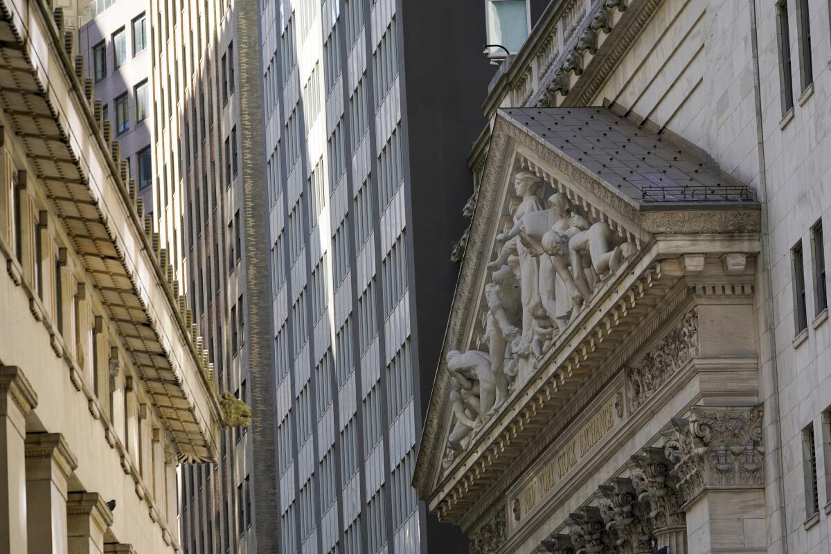 The New York Stock Exchange building