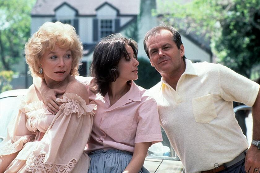 Jack Nicholson, Shirley MacLaine, and Debra Winger in Terms of Endearment (1983)