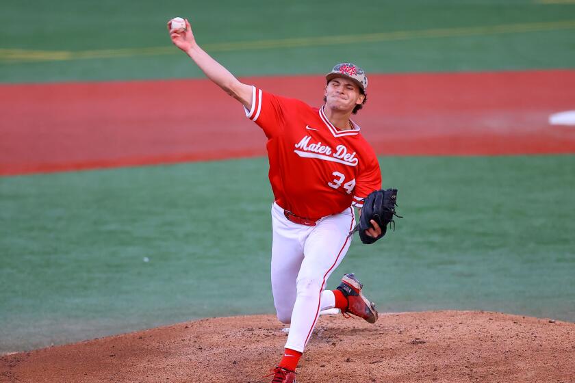 Brandon Thomas has been a standout pitcher for Mater Dei.