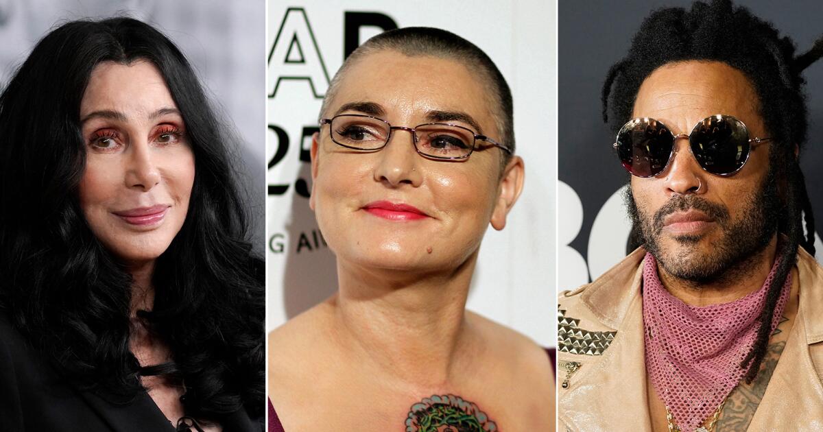 Cher, Lenny Kravitz and Sinéad O’Connor lead 2024 Rock & Roll Hall of Fame nominations