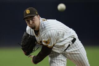 San Diego Padres starting pitcher Blake Snell works against a Colorado Rockies batter during the first inning of a baseball game Tuesday, Sept. 19, 2023, in San Diego. (AP Photo/Gregory Bull)