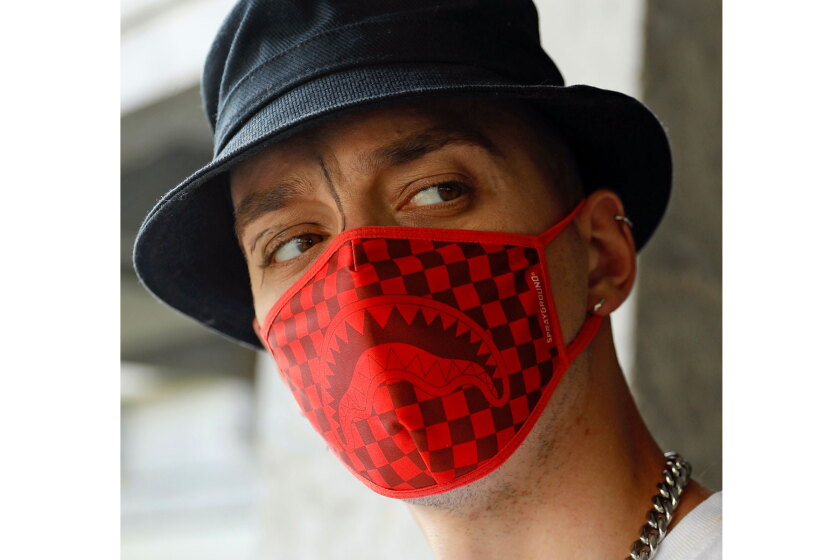 Sprayed Background Mask FEATURE: LOS ANGELES TIMES – SPRAYGROUND®