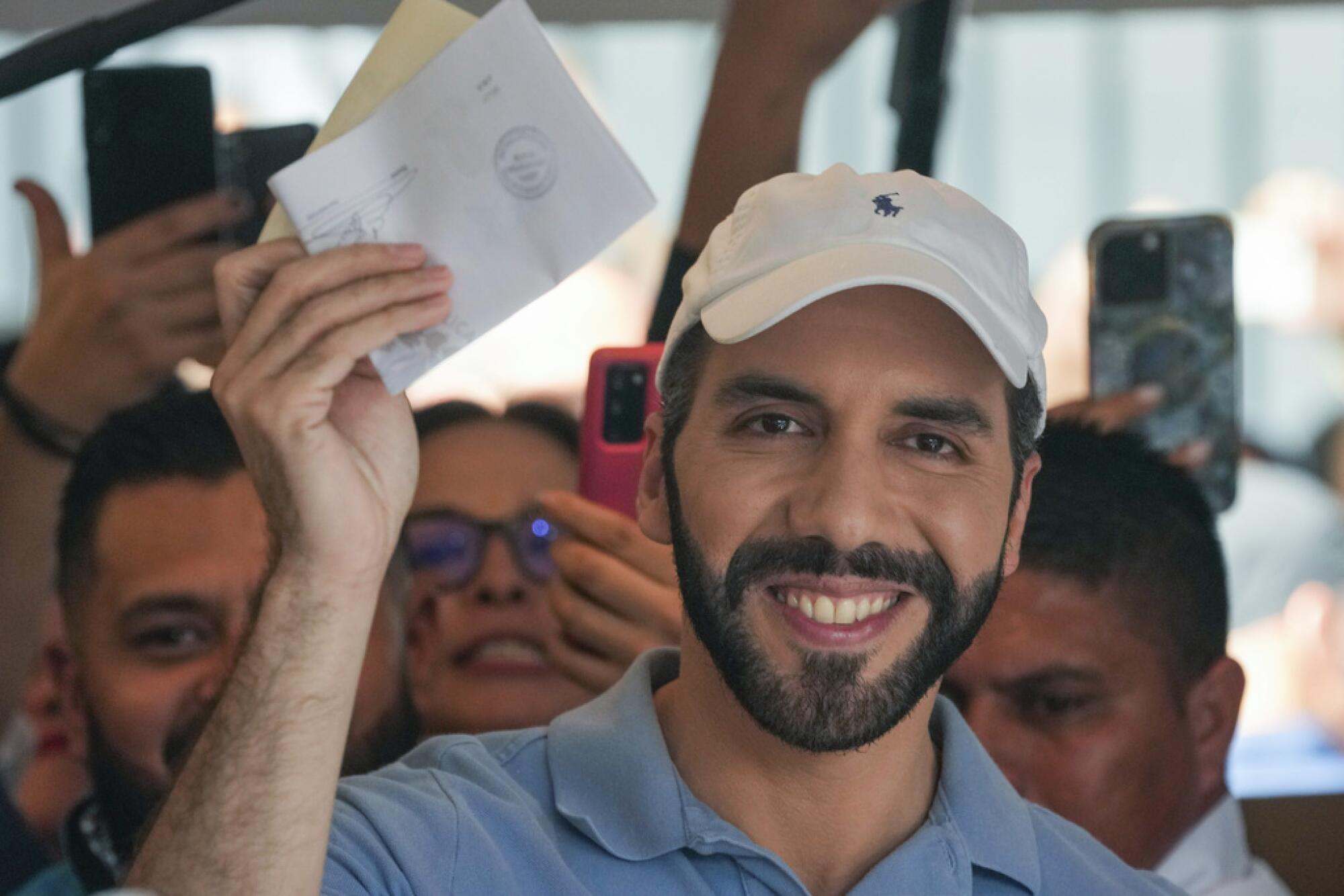 El presidente de El Salvador, Nayib Bukele,