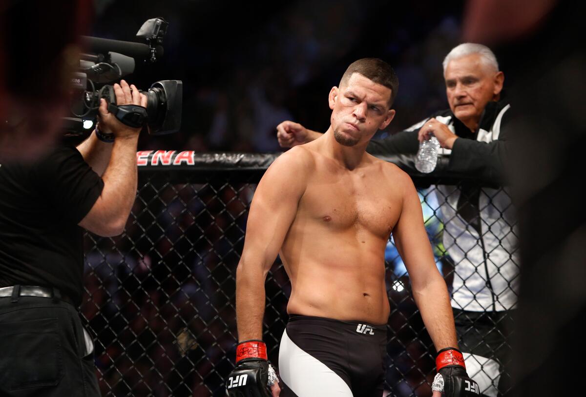 Nate Diaz faces a tough test against Jorge Mazvidal at UFC 244 in New York on Saturday.