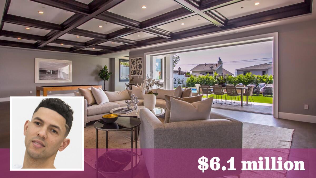 Los Angeles Clippers guard Austin Rivers has paid $6.1 million for a newly built home in Pacific Palisades.