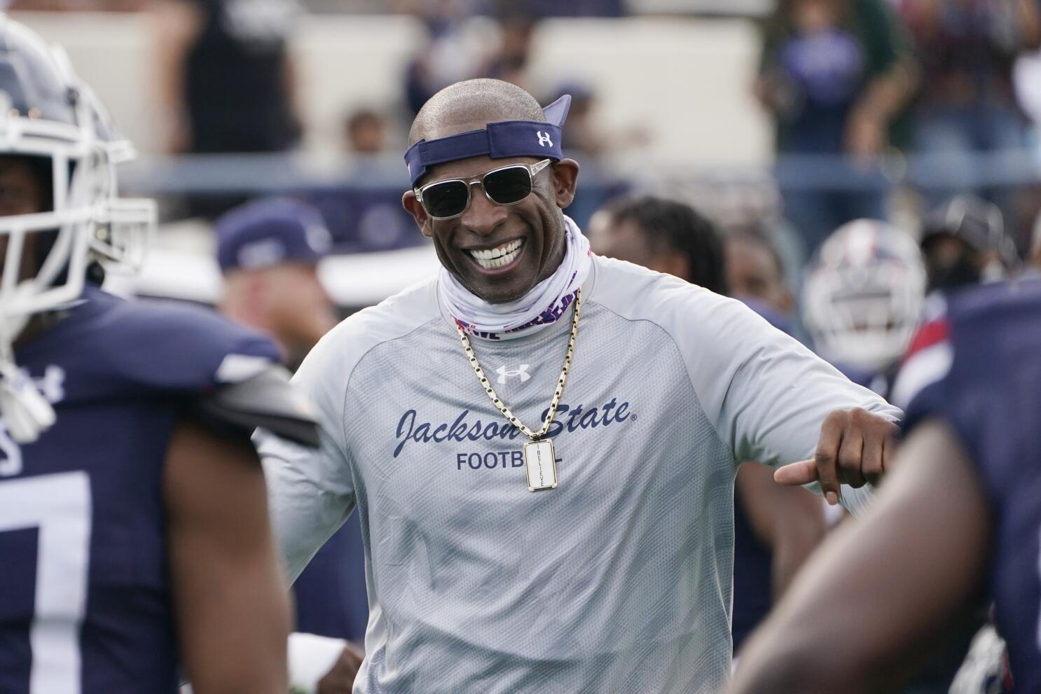 Deion Sanders hired as head coach at Jackson State University