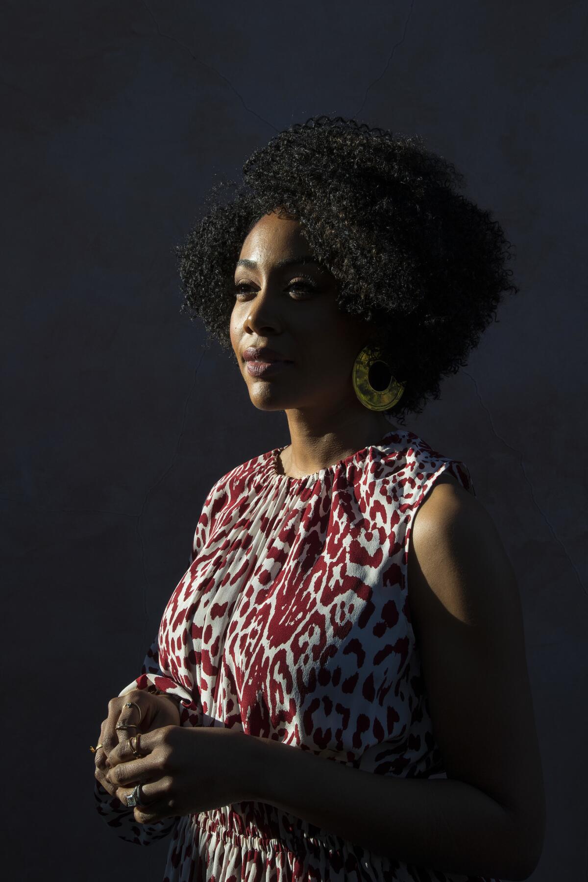 Simone Missick portrays a police detective in Netflix's "Luke Cage" series.