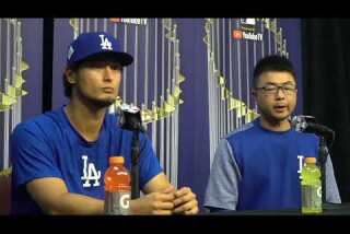 Yu Darvish on preparing for World Series Game 3