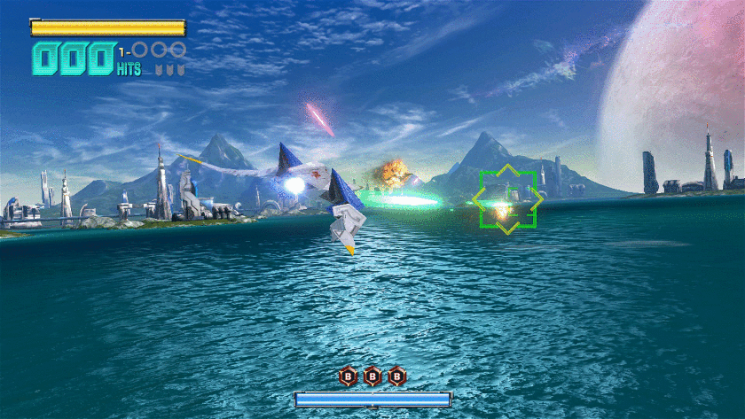 "Star Fox Zero" is a fast-paced, arcade-style Wii U game in which players will visit alien worlds and galaxies.