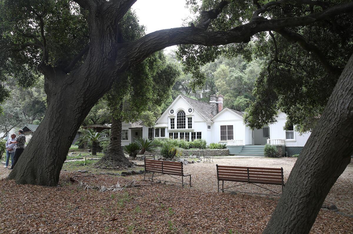 Arden, also known as Helena Modjeska Historic House and Gardens, in Orange County's Silverado Canyon.