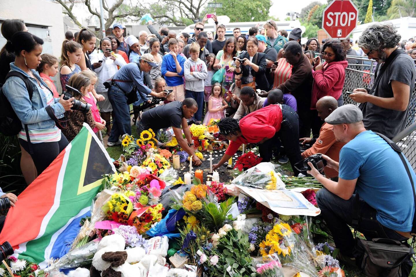 Mourning Mandela