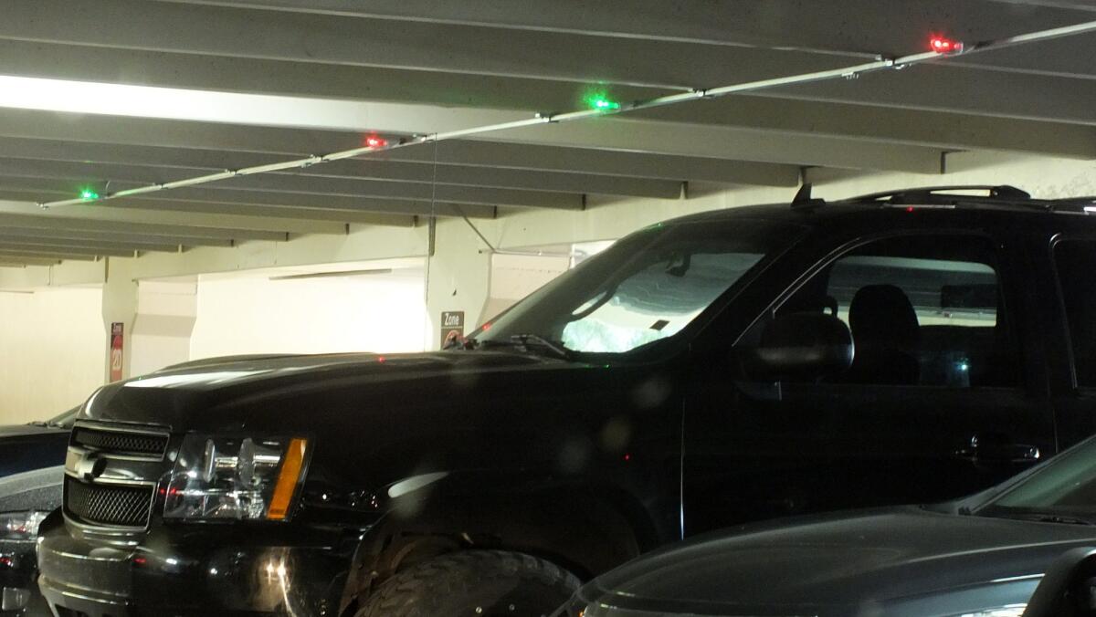 As part of an infrastructure upgrade, MGM Resorts in Las Vegas is installing LED lighting in its garages, with green lights directing drivers to empty spaces.