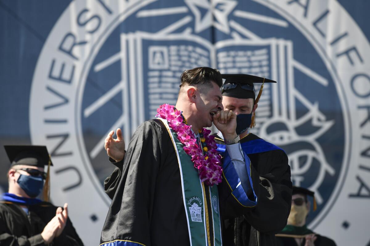 UC San Diego rises out of pandemic with big, joyous commencement The