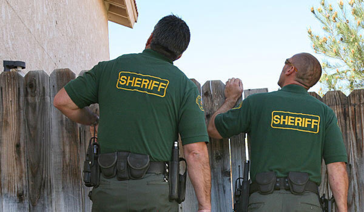 The U.S. Justice Department says the L.A. County Sheriff's Department engaged in widespread unlawful searches of homes, improper detentions and unreasonable use of force. The Sheriff's Department says it disagrees with the accusations.
