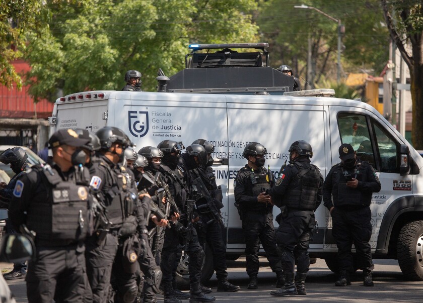 Matan a dos policías durante un operativo antidrogas en Ciudad de México