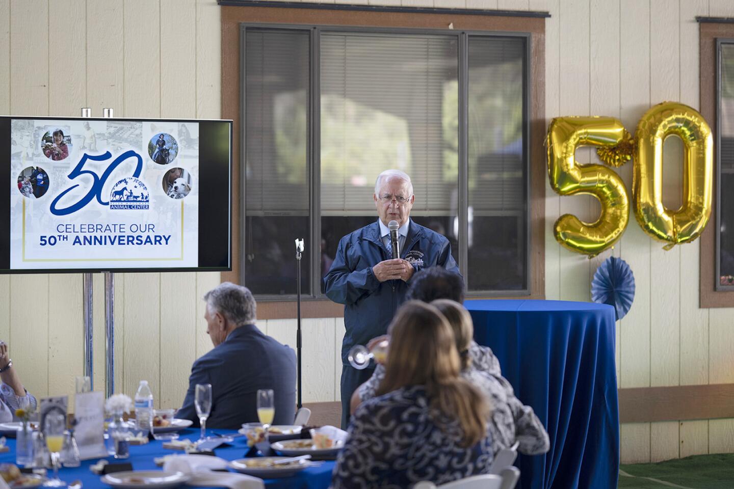 Helen Woodward Animal Center celebrates the Padres