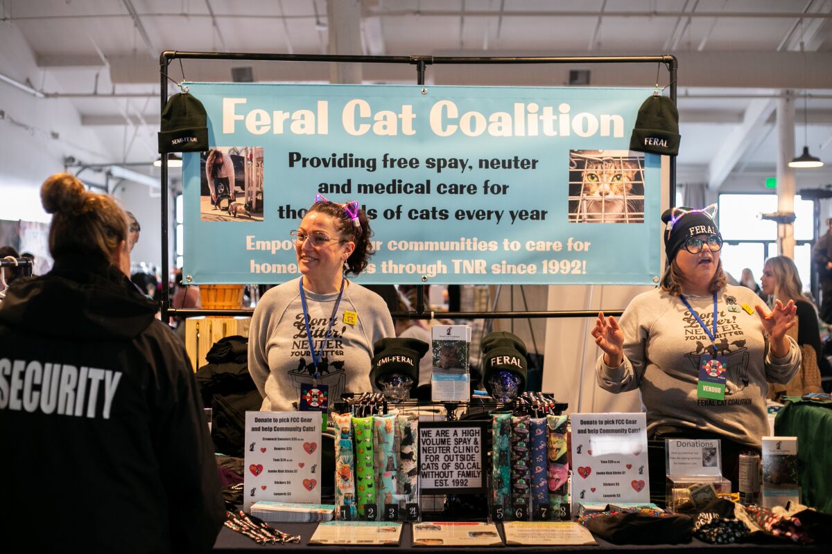 Feral Cat Coalition shares information at the Galaxy Cat Camp