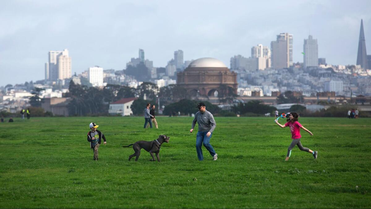 Crissy Field in San Francisco's Golden Gate National Recreation Area is easy to get to and offers free health events April 23.