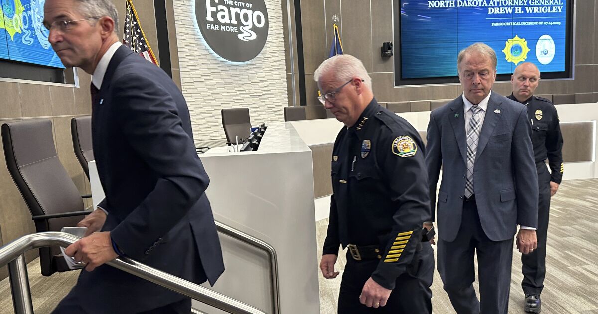 Man who ambushed Fargo officers searched online for ‘kill fast’ and for crowded area events, AG says