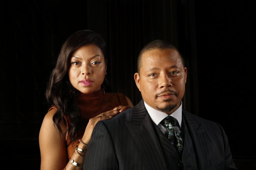 Taraji P. Henson and Terrence Howard of "Empire." Should their hit show clean up at the Emmys?