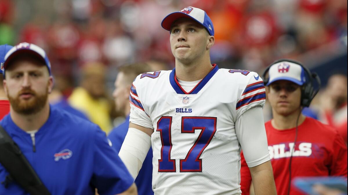 Josh Allen has UCL injury, will be out at least this month - The