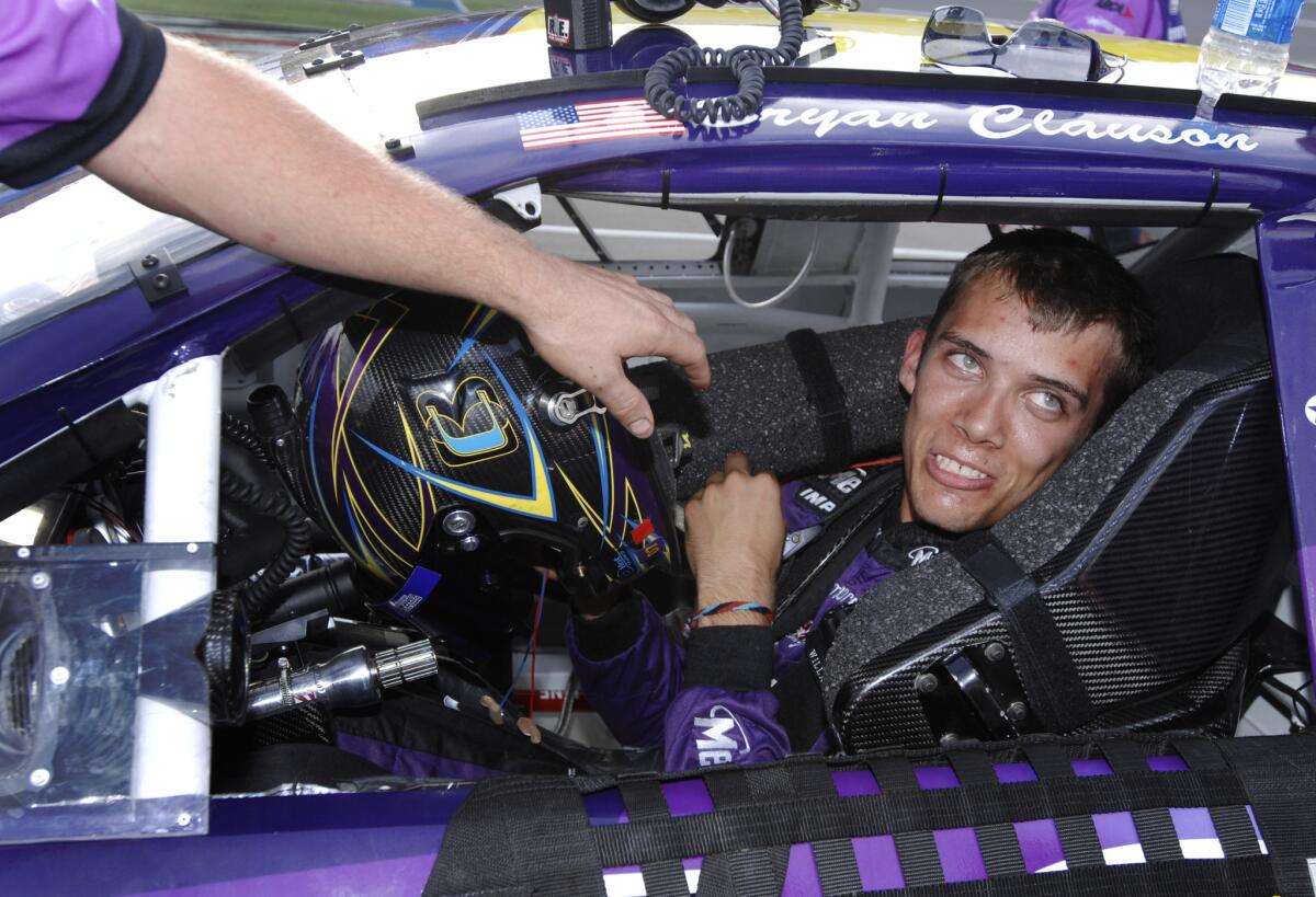 Bryan Clauson, shown in 2007, died Sunday at age 27 from injuries suffered during a midget-car race the previous day.
