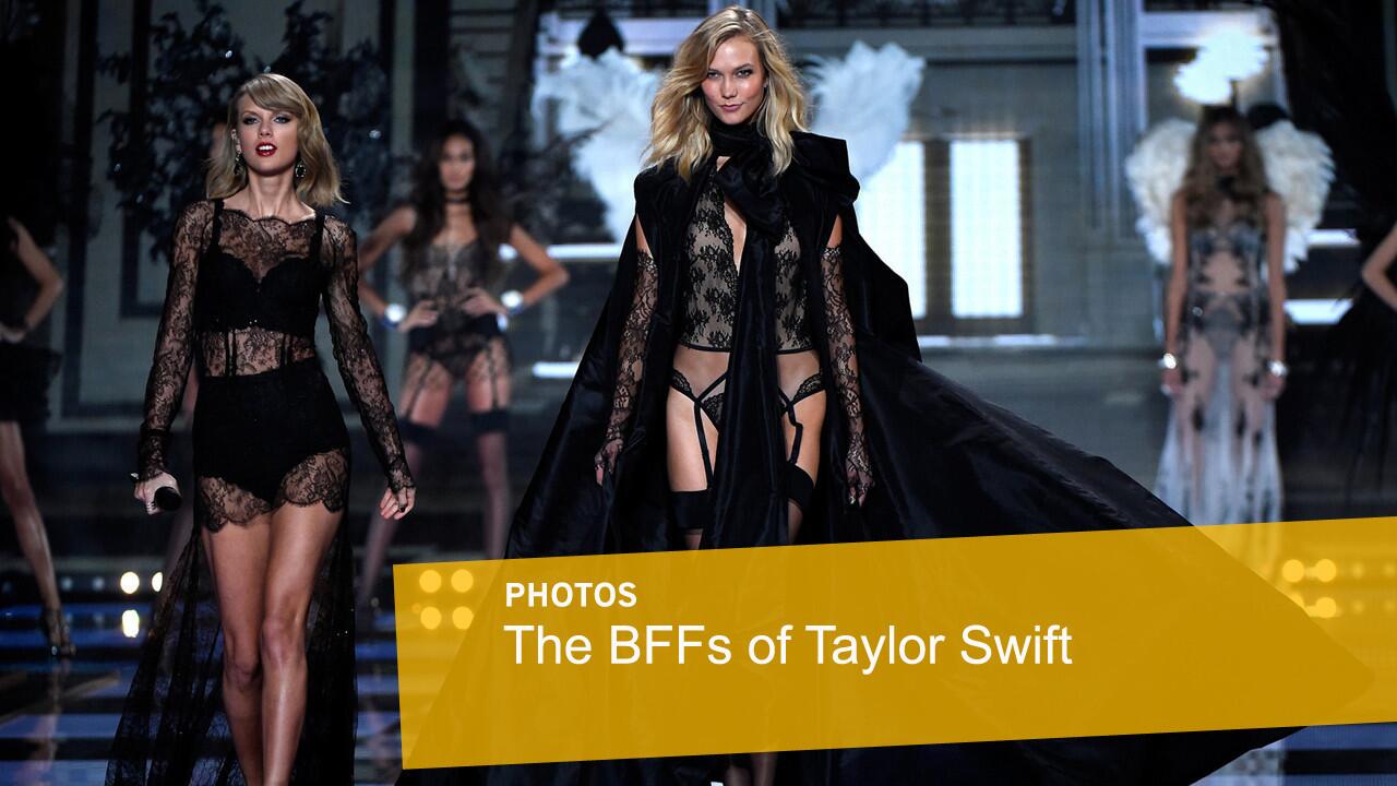 Picture this: Two beautiful women with flowing tresses, legs for days and personality to boot. Oh, wait! Such a pair exists, and that’d be Swift and model Karlie Kloss. So picturesque is the relationship of these two that Vogue editor in chief Anna Wintour decided to feature both on the March 2015 cover. A behind-the-scenes video from the shoot playing “The Best, Best Friends Game” puts the icing on the cake with talking, staring, drawing and arm-wrestling contests. Karlie 2, Taylor 2. We’ll call it even — as it should be.