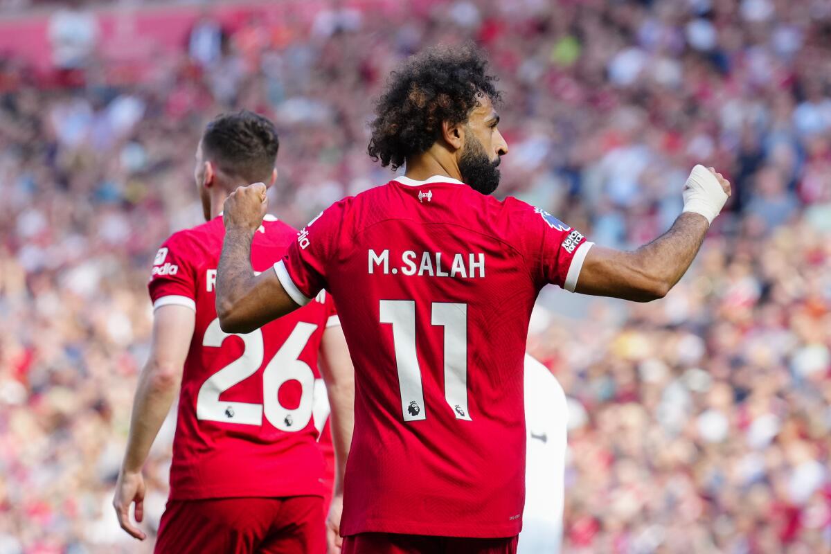 Salah é eleito melhor da temporada da Premier League por