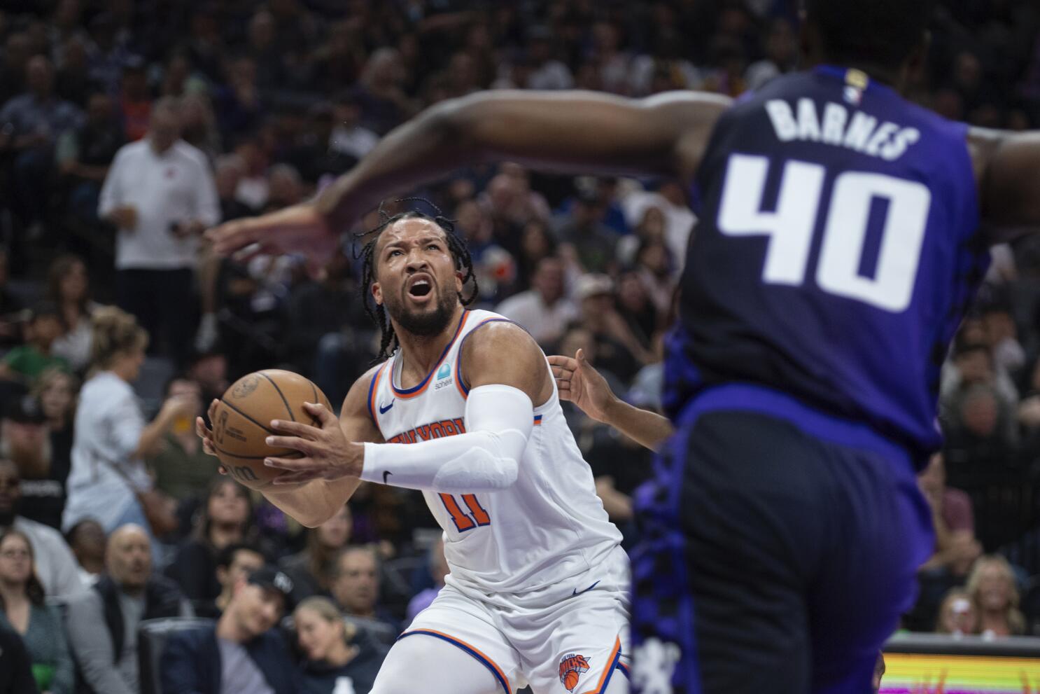 Jalen Brunson scores 41 points to lead the Knicks to a 113-109 victory over  the Wizards - The San Diego Union-Tribune