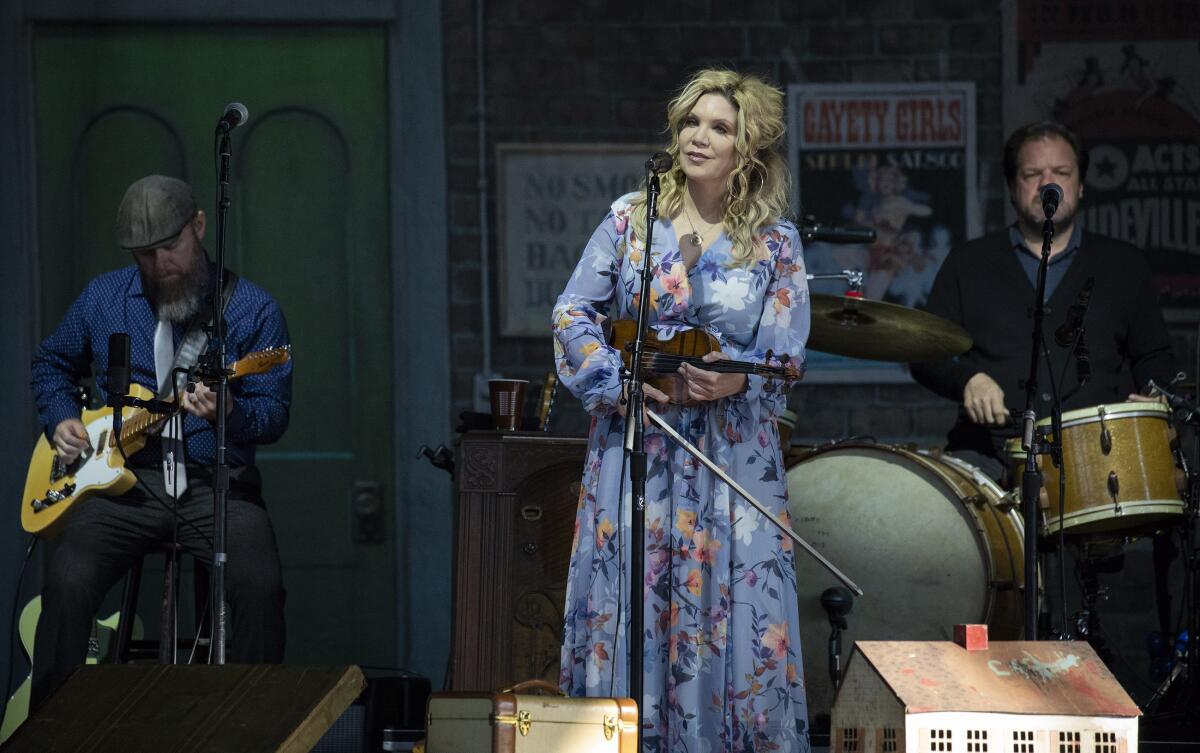 June 22, 2019: Alison Krauss performs in Burgettstown, Pa.