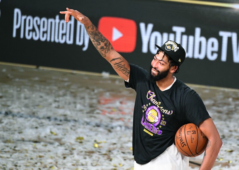 Why Lakers' Anthony Davis will opt out and sign 2-year deal - Los Angeles  Times