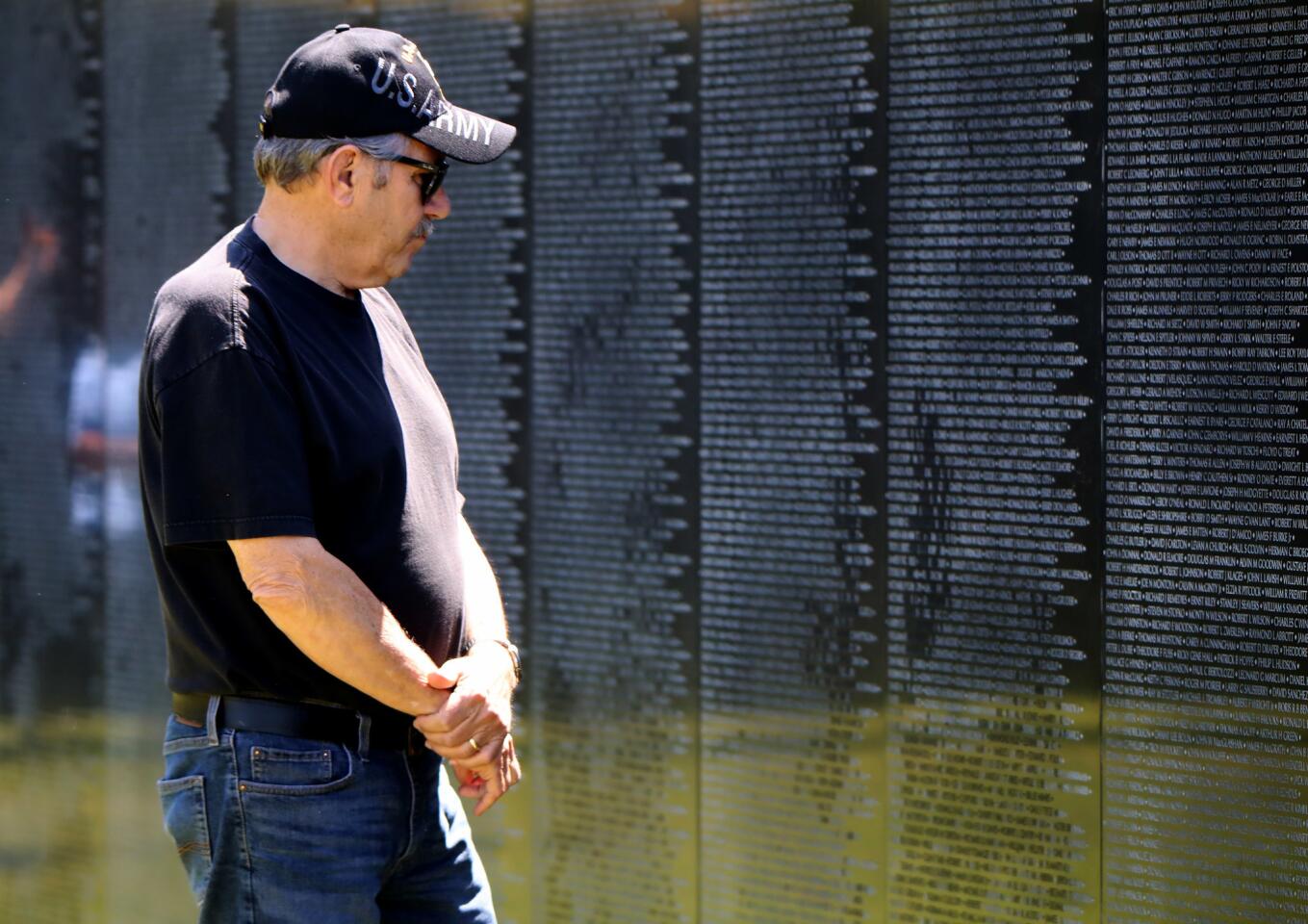 Photo Gallery: Replica Vietnam War Memorial Wall comes to Costa Mesa
