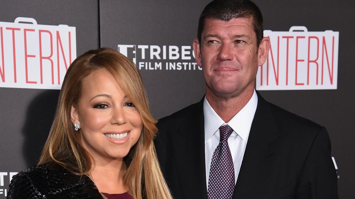 Mariah Carey and James Packer, first linked romantically in June 2015, are engaged.
