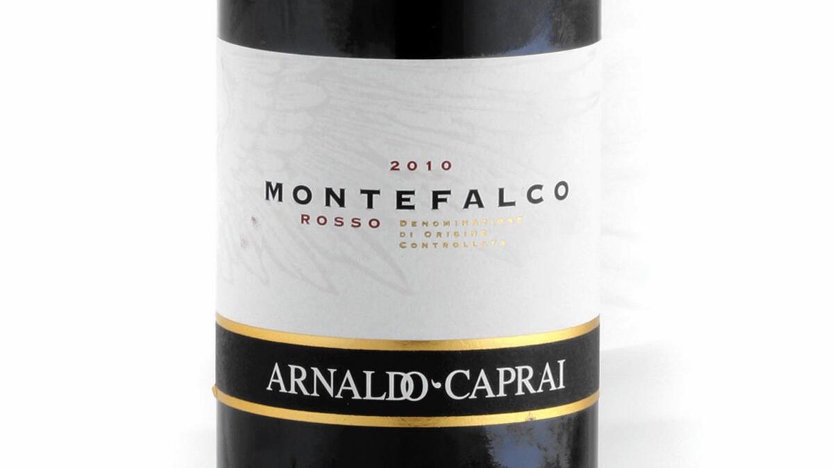 The 2010 Arnaldo-Caprai Montefalco Rosso is a full-bodied, tightly woven Italian red.