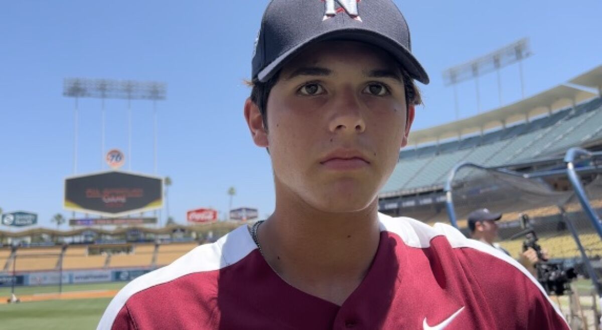 Outfielder Roman Martin of Servite will be signing with UCLA in November.