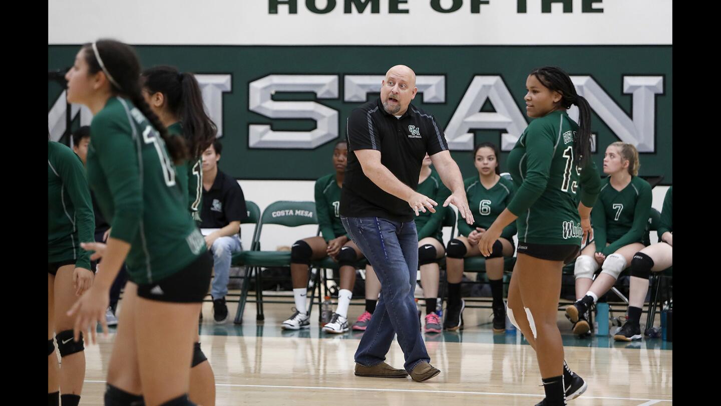 Photo Gallery: Costa Mesa High vs. Tustin girls' volleyball CIF Southern Section Division 5 first round game